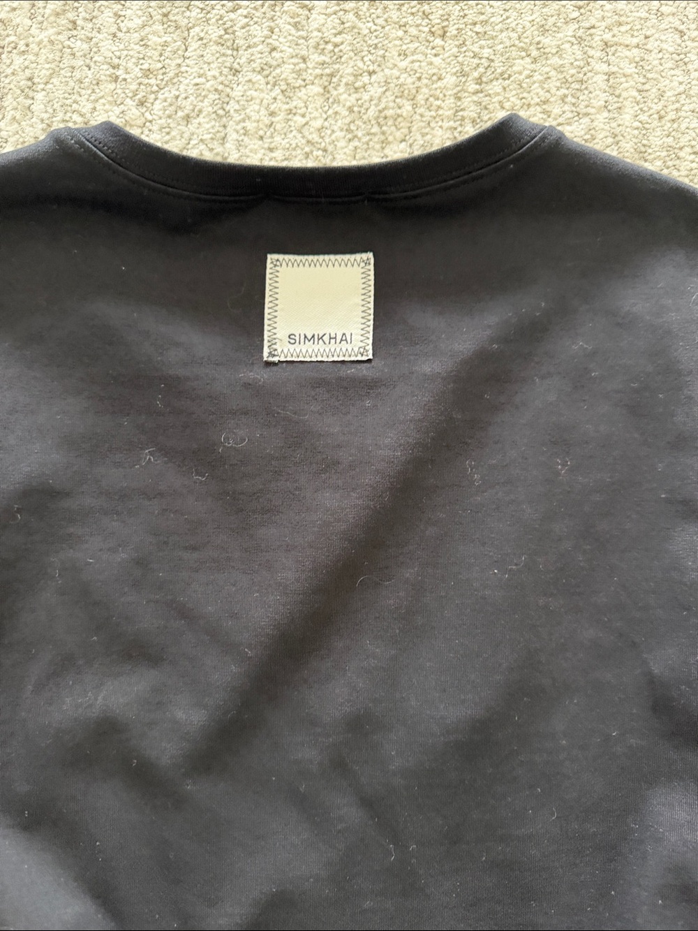 Simkhai Women's Elastic-Hem Tee - Picture 5 of 5